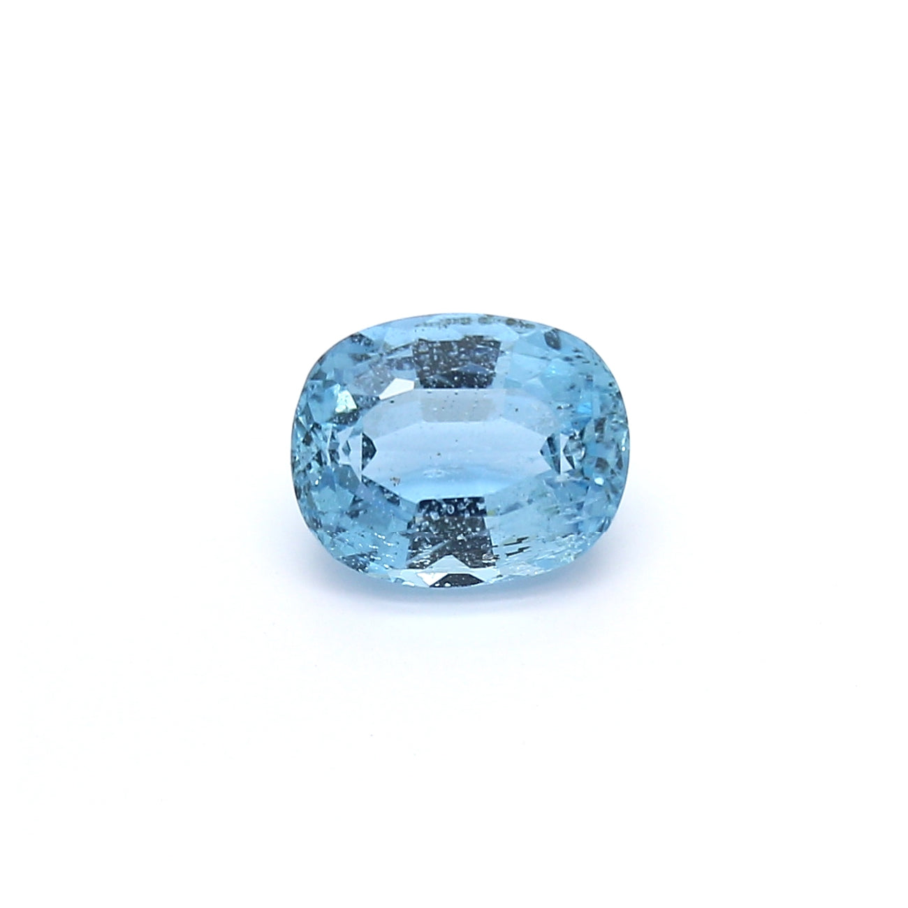 1.73ct Oval Aquamarine, No Treatment - 8.42 x 6.85 x 4.65mm