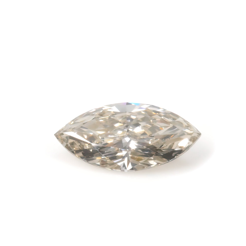 Colored Diamond, Grey, Fancy Light, SI1, Marquise, Untreated
