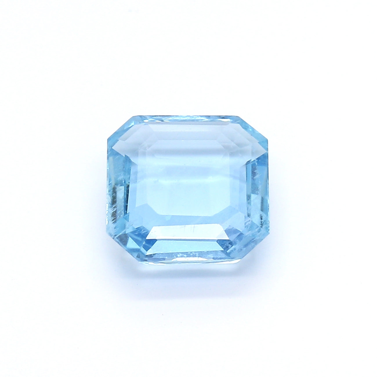 3.23ct Octagon Aquamarine, No Treatment - 9.94 x 9.74 x 3.93mm