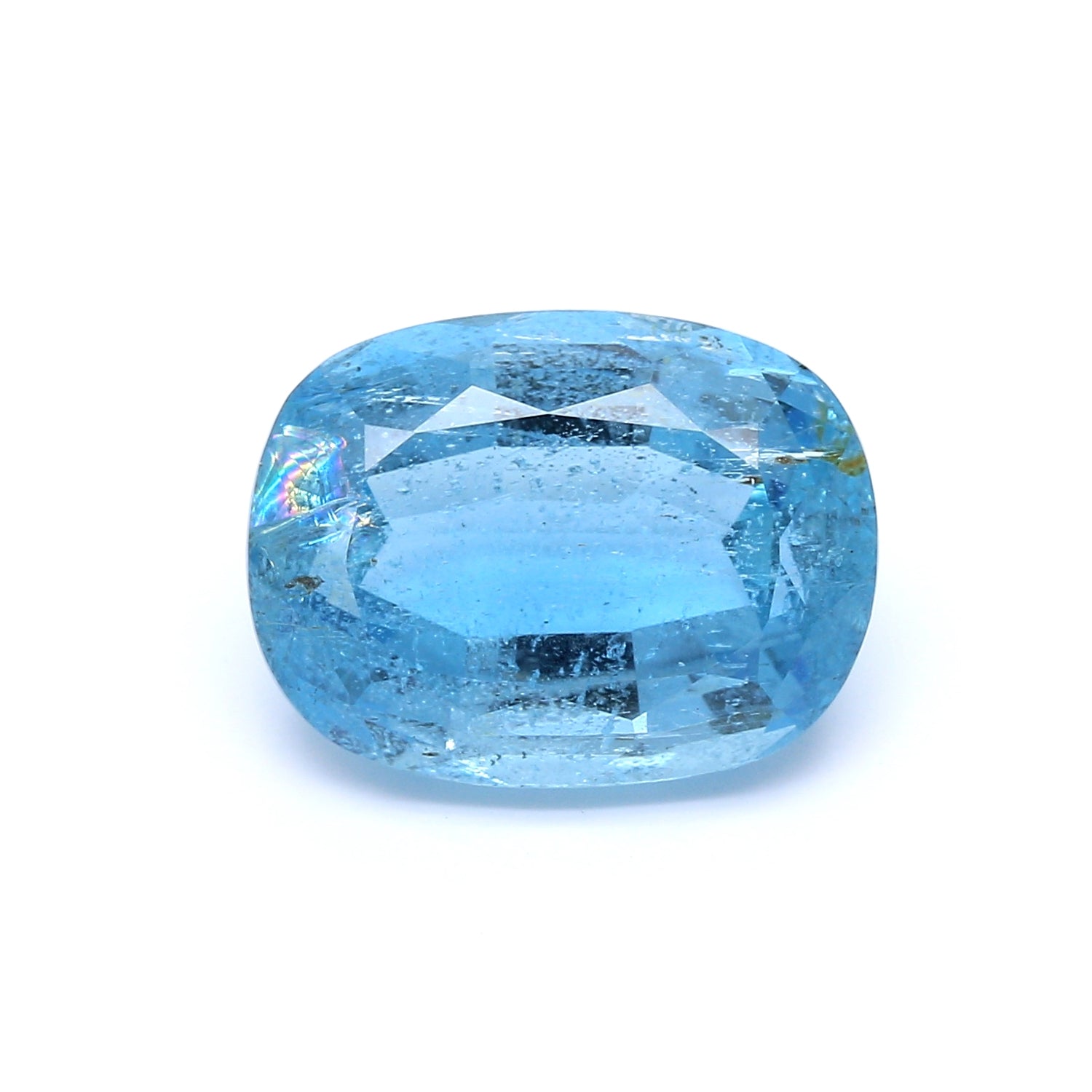8.53ct Oval Aquamarine, No Treatment - 14.96 x 11.38 x 7.54mm