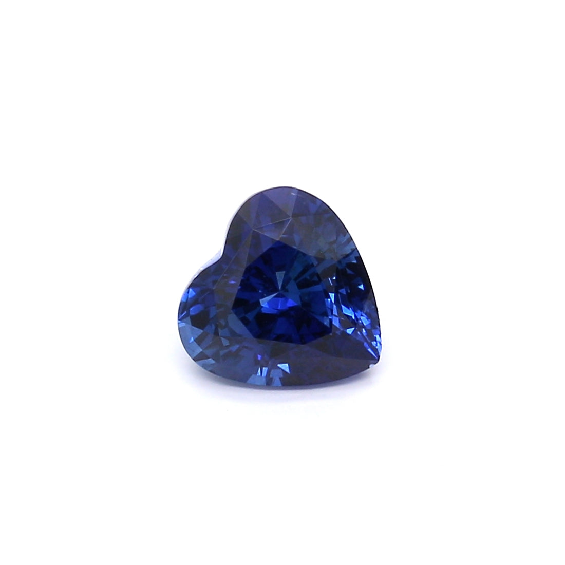 1.66ct Heart Shape Sapphire, Heated, Sri Lanka - 7.03 x 6.90 x 4.61mm