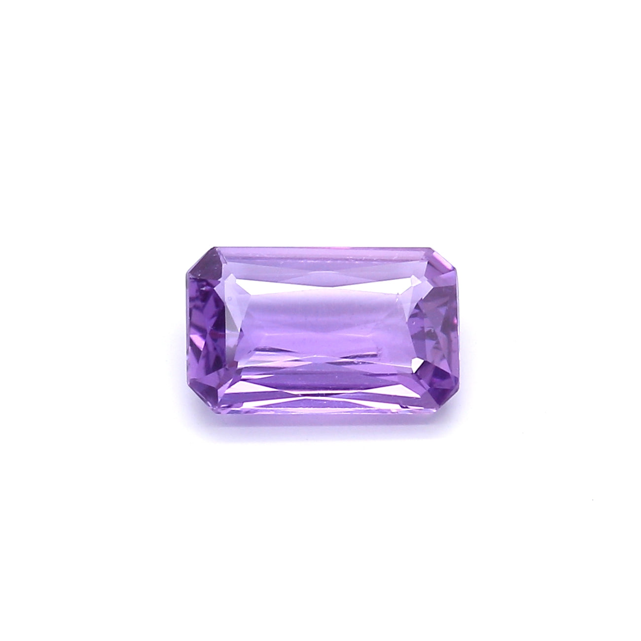 2.00ct Purple, Octagon Sapphire, No Heat, Madagascar - 9.79 x 6.38 x 2.83mm