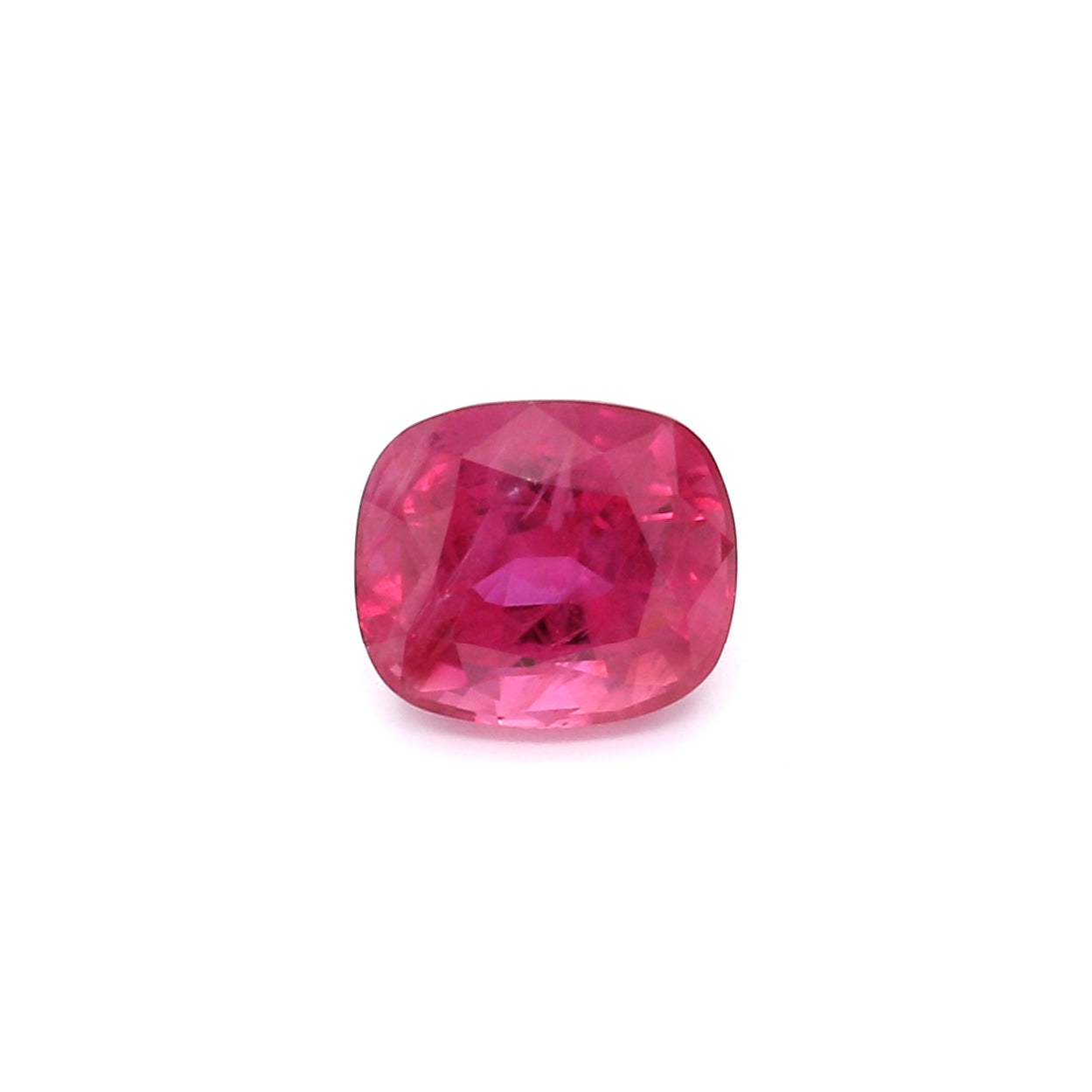 2.13ct Cushion Ruby, No Heat, Thailand - 7.64 x 6.62 x 4.75mm