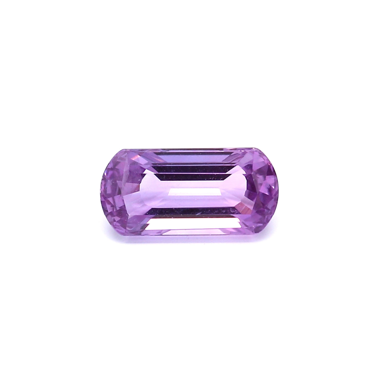 2.21ct Purple, Modified Rectangle Sapphire, No Heat, Sri Lanka - 10.34 x 5.15 x 3.67mm
