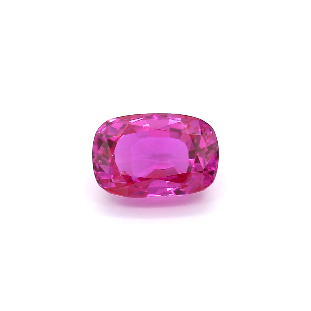 2.33ct Pinkish Red, Cushion Ruby, No Heat, Myanmar - 8.86 x 6.03 x 4.30mm