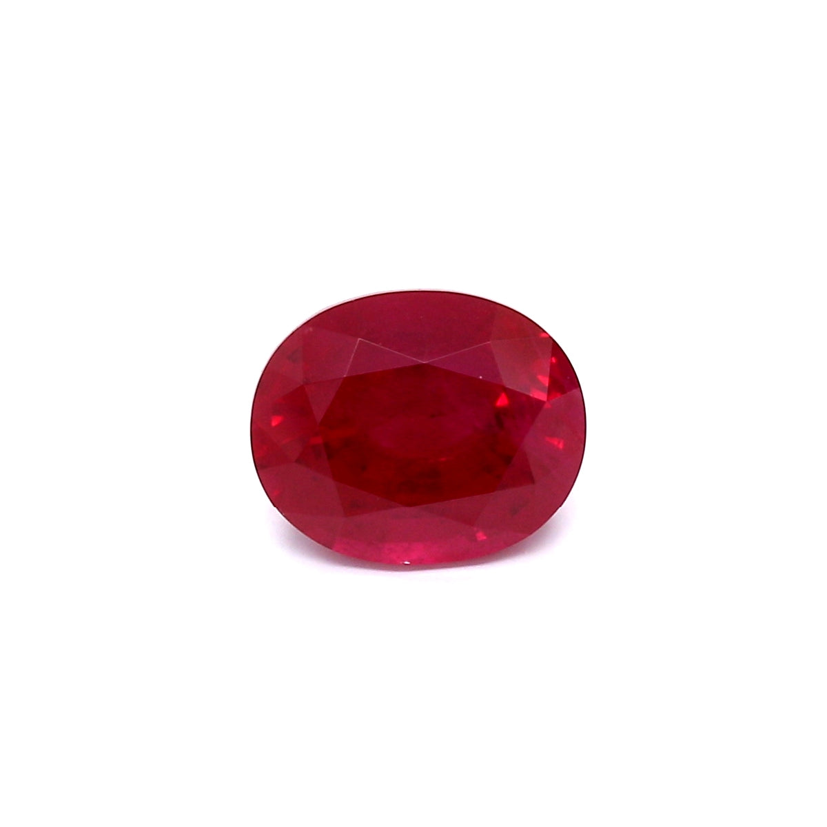 2.41ct Oval Ruby, Heated, Myanmar - 8.47 x 6.99 x 4.90mm