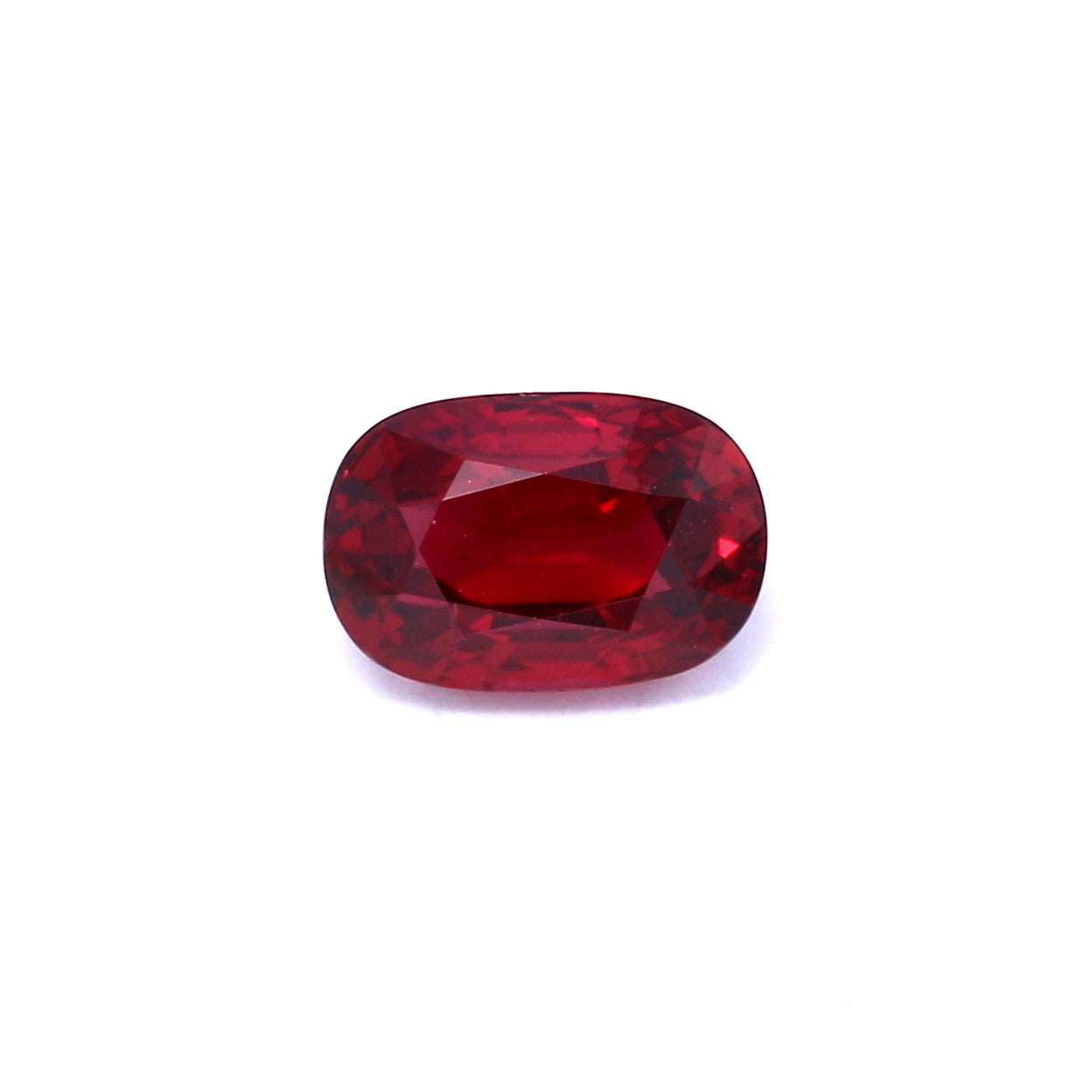 2.54ct Vivid, Pigeon's Blood Red, Oval Ruby, No Heat, Mozambique - 8.83 x 5.98 x 4.85mm