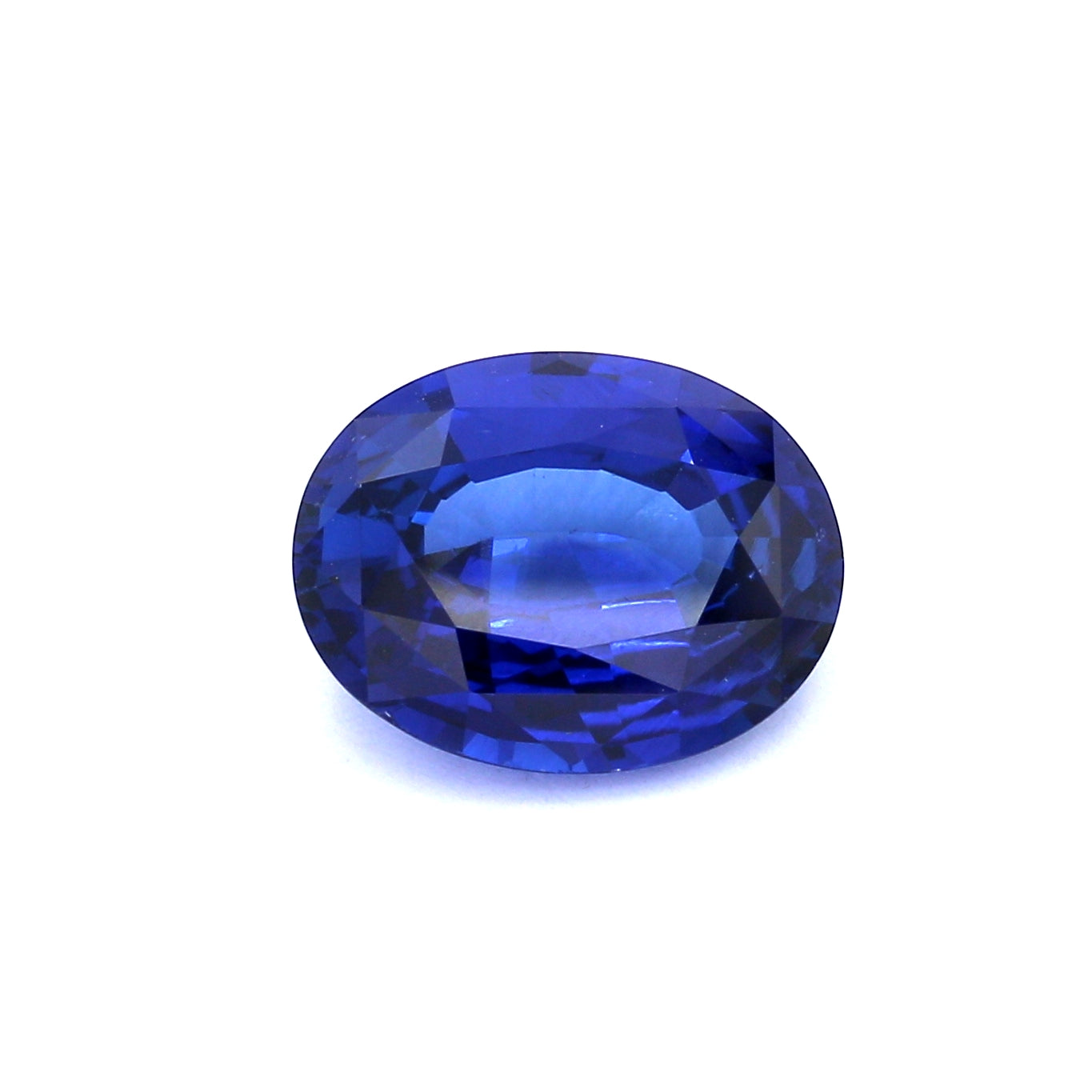 5.03ct Vivid, Royal Blue, Oval Sapphire, Sri Lanka - 12.04 x 9.45 x 5.14mm