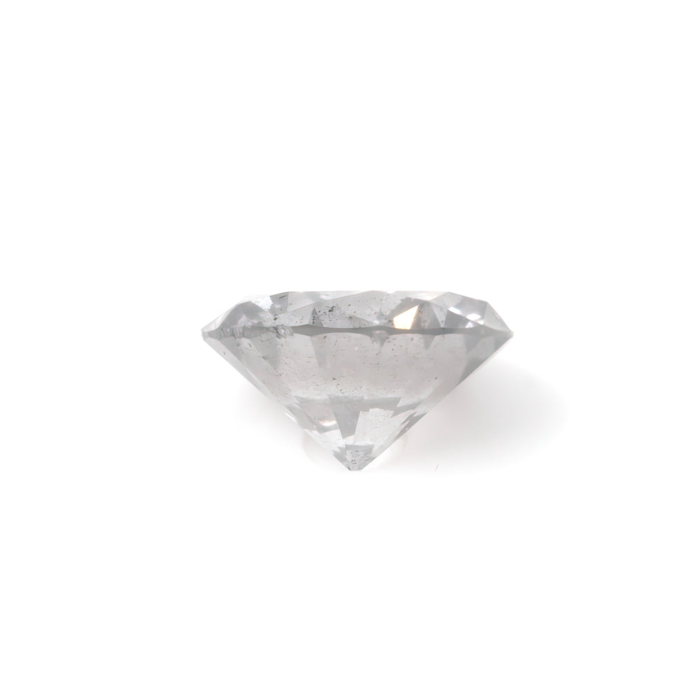 Colored Diamond, Grey, Fancy, SI1, Round, Untreated