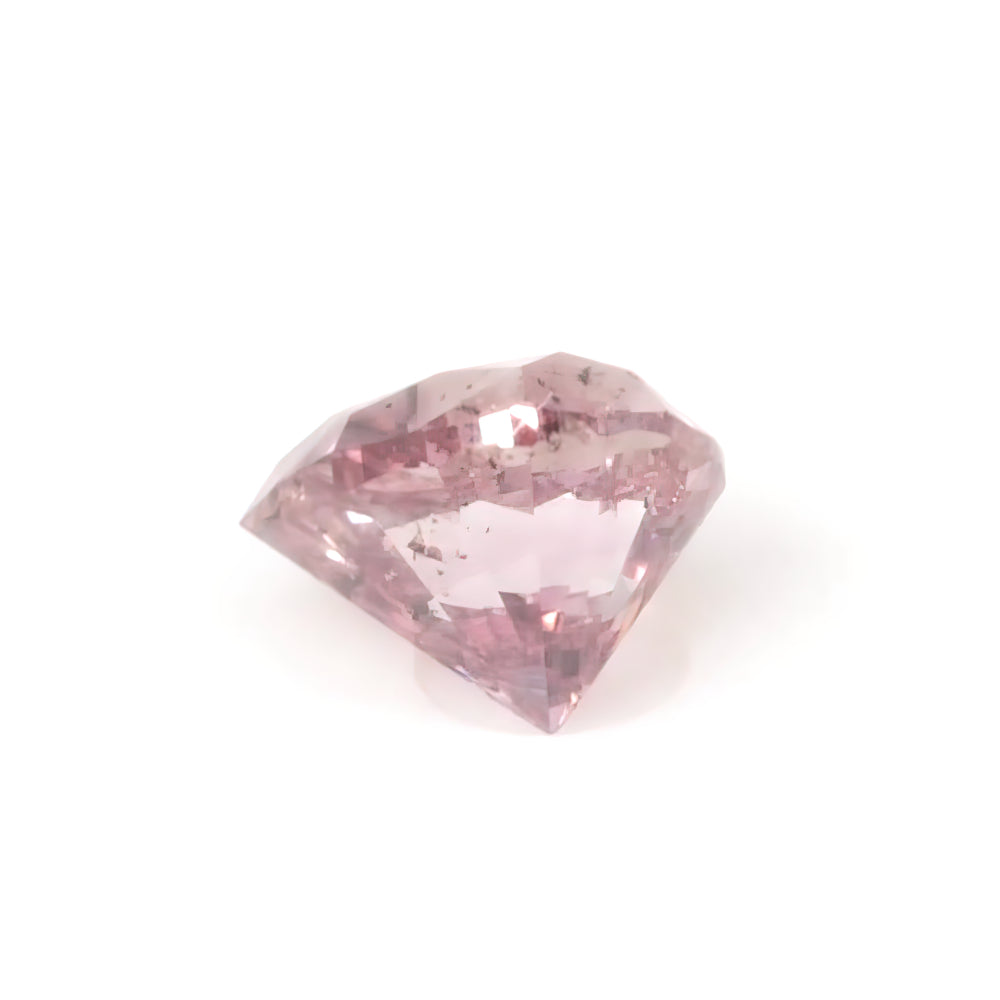 Colored Diamond, Purplish pink, Fancy Intense, SI1, Pear-shaped, Untreated