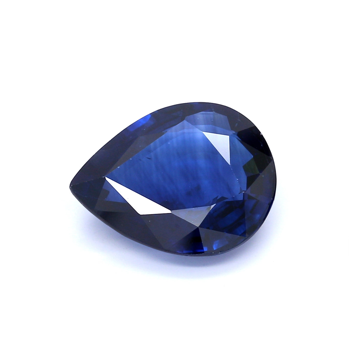 6.10ct Pear Shape Sapphire, Sri Lanka - 13.69 x 11.23 x 4.64mm