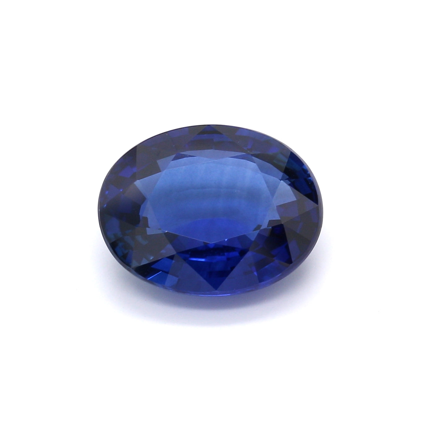 6.45ct Vivid Royal Blue, Oval Sapphire, Sri Lanka - 12.65 x 10.19 x 5.37mm