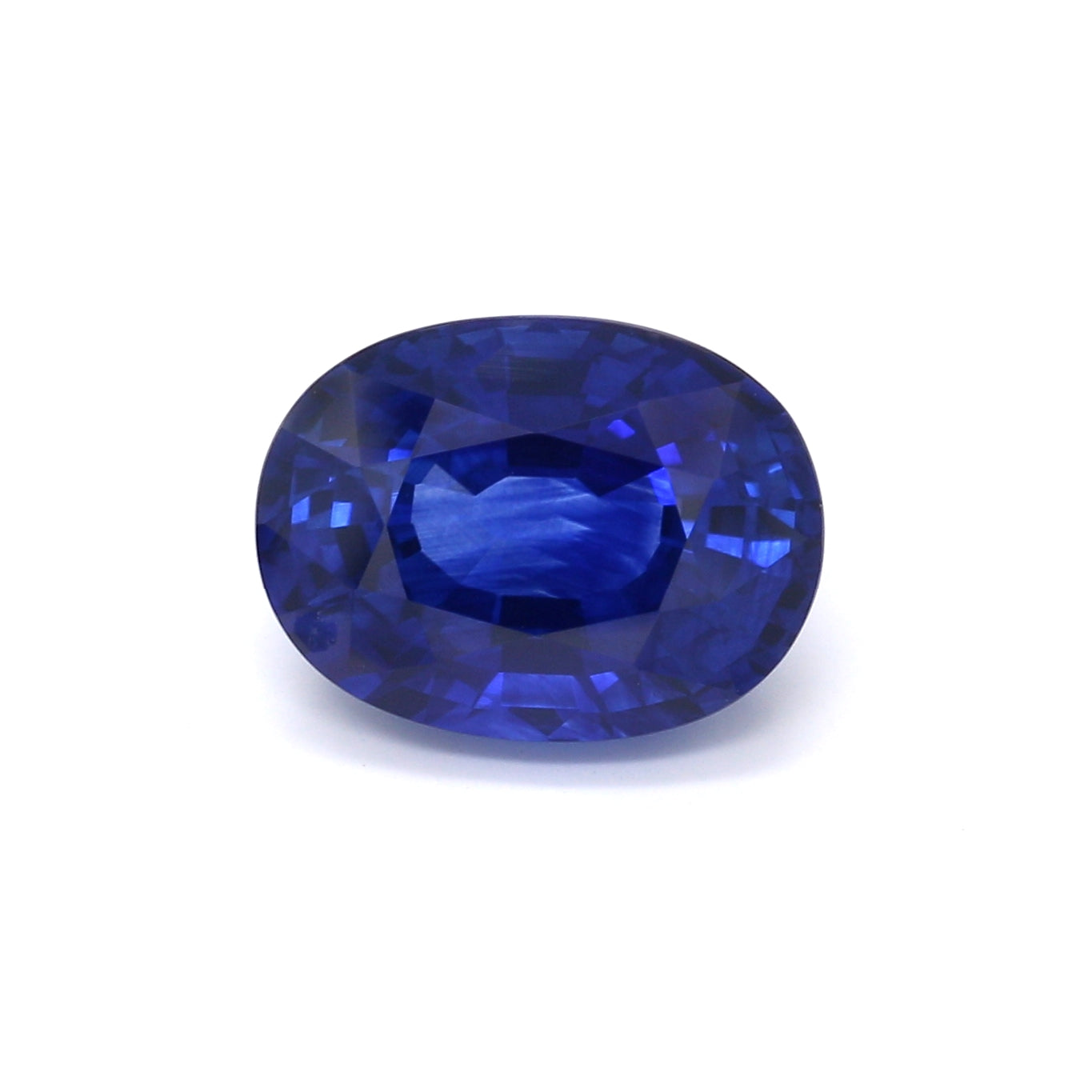 6.64ct Vivid Royal Blue, Oval Sapphire, Sri Lanka - 12.36 x 9.30 x 6.65mm
