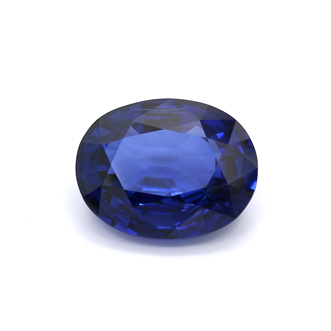 6.97ct Vivid Royal Blue, Oval Sapphire, Sri Lanka - 13.07 x 10.31 x 5.91mm