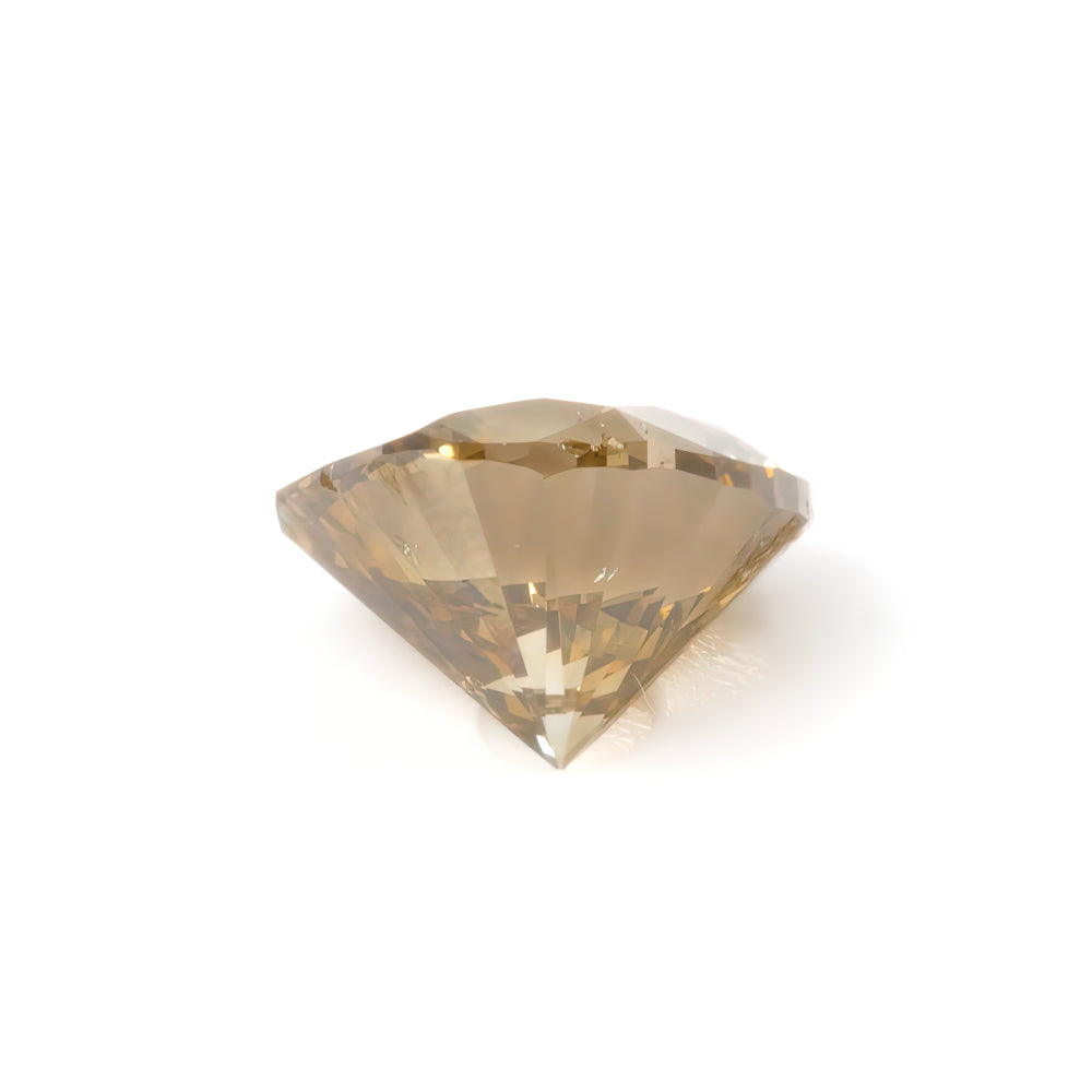 Colored Diamond, Greenish yellow, Fancy Dark, SI1, Heart-shaped, Untreated