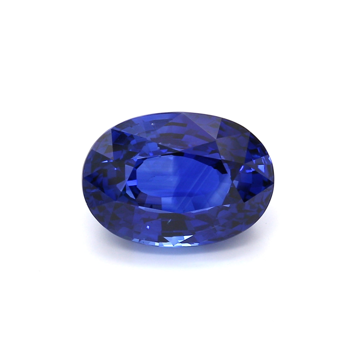 7.51ct Vivid, Royal Blue, Oval Sapphire, Sri Lanka - 12.77 x 9.04 x 7.04mm