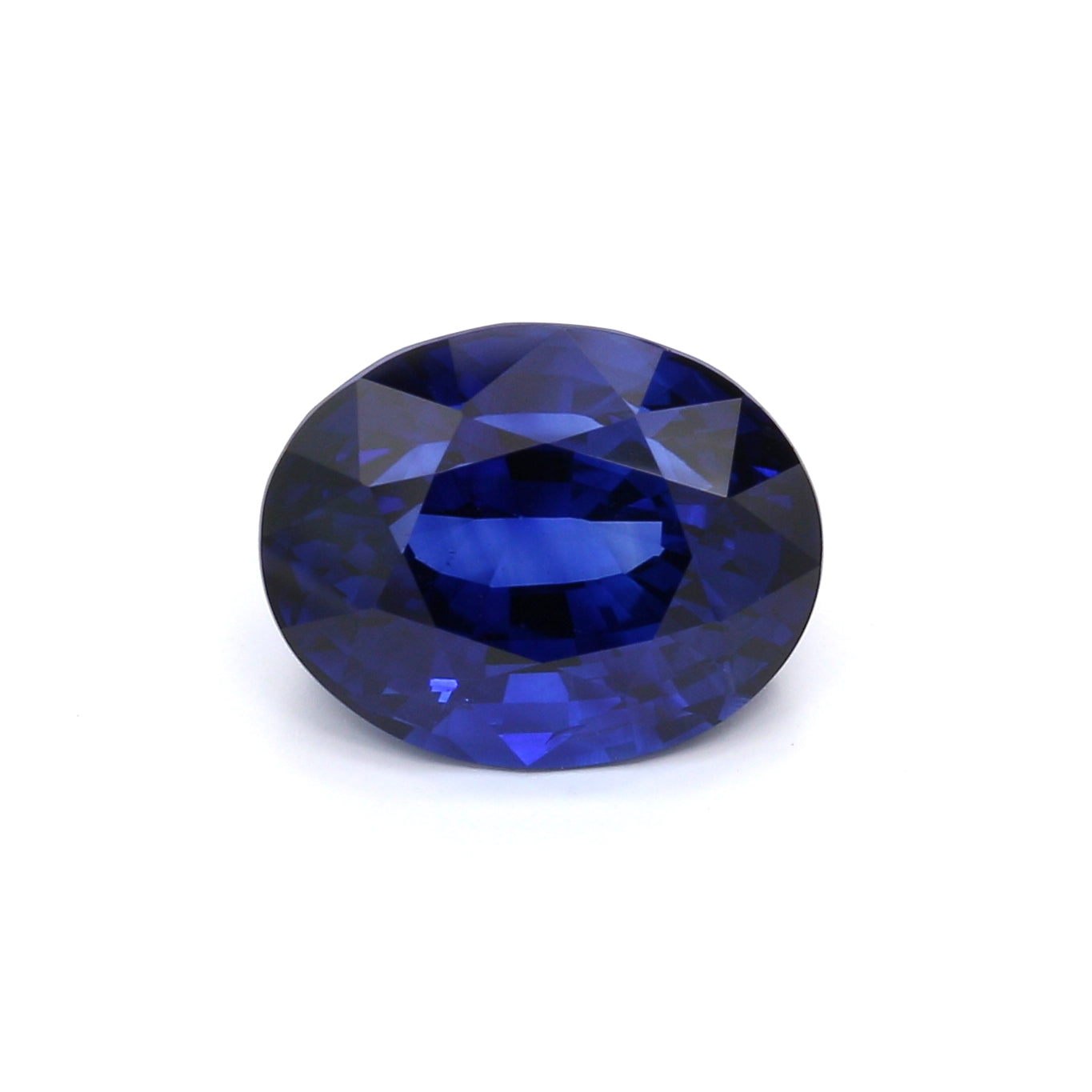 7.70ct Vivid, Royal Blue Oval Sapphire, Sri Lanka - 12.29 x 9.74 x 7.72mm