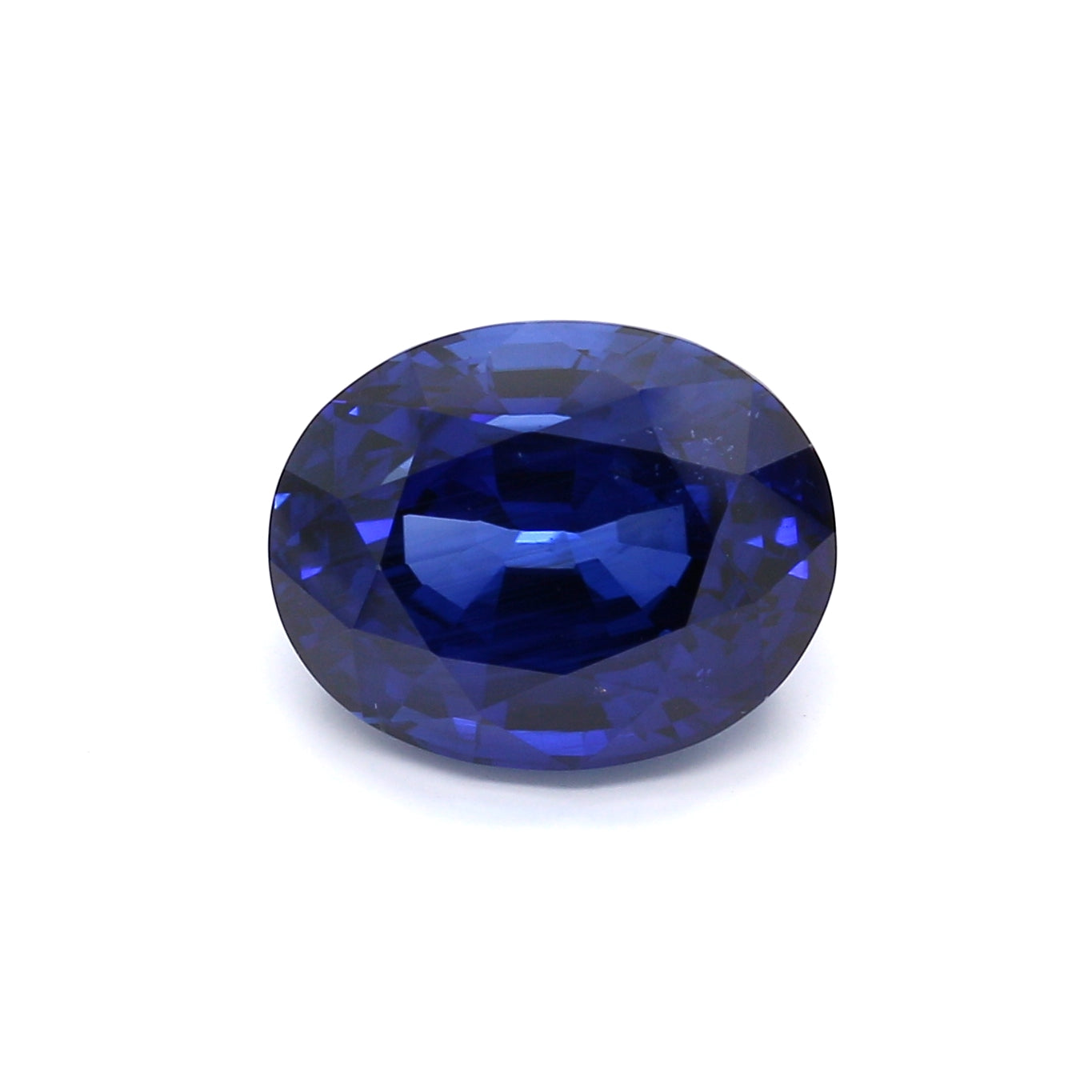 7.74ct Vivid, Royal Blue, Oval Sapphire, Sri Lanka - 12.33 x 9.78 x 7.53mm