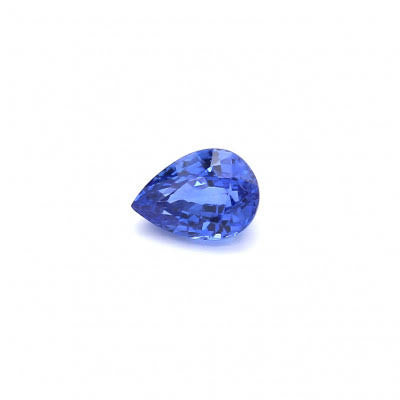 Sapphire, Blue, Pear, Heated, Sri Lanka