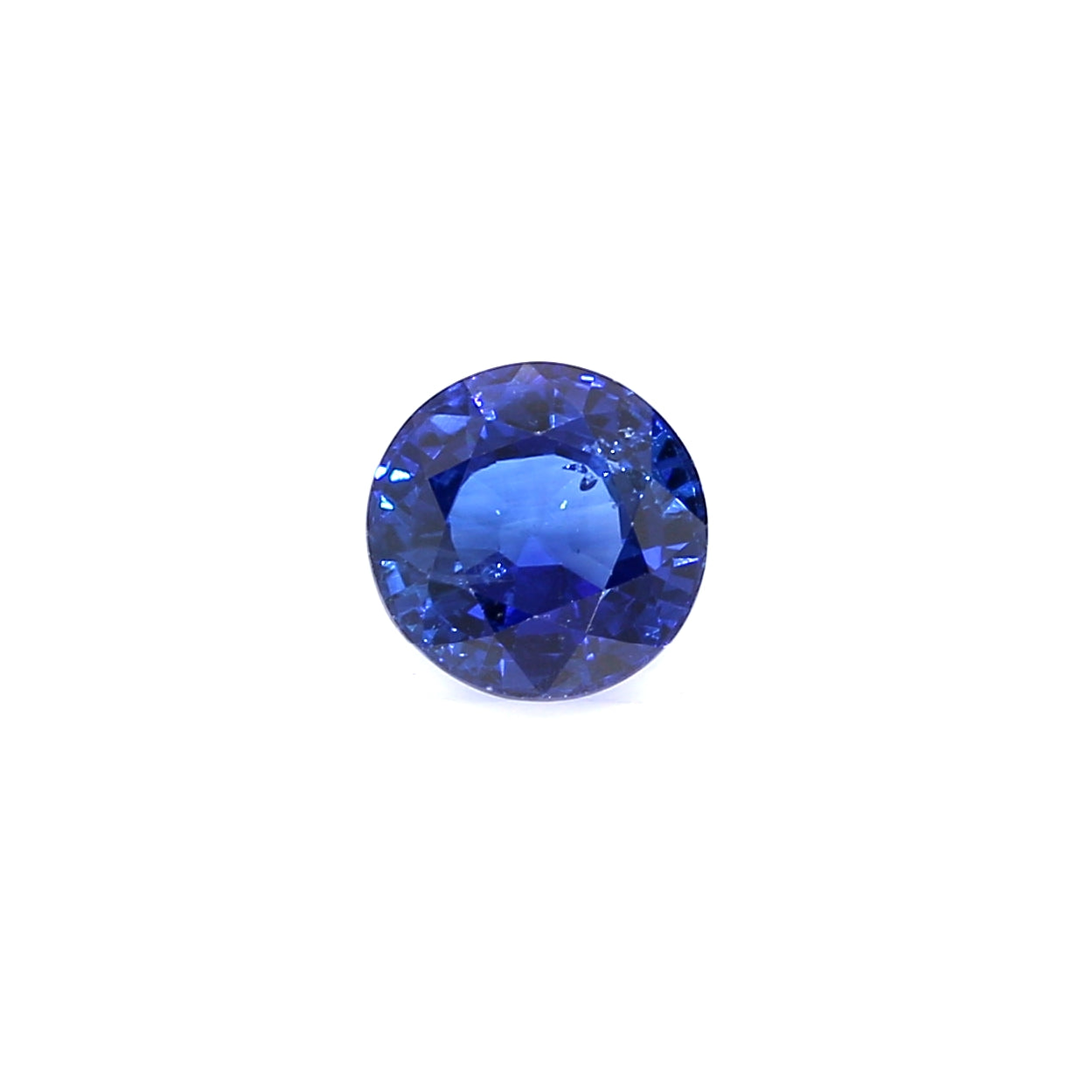 Sapphire, Blue, Round, Heated, Sri Lanka
