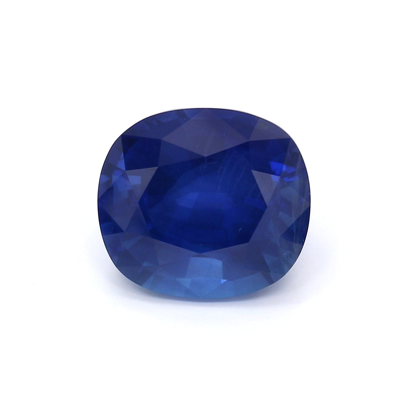 8.53ct Vivid, Royal Blue, Cushion Sapphire, Sri Lanka - 12.31 x 11.09 x 7.71mm
