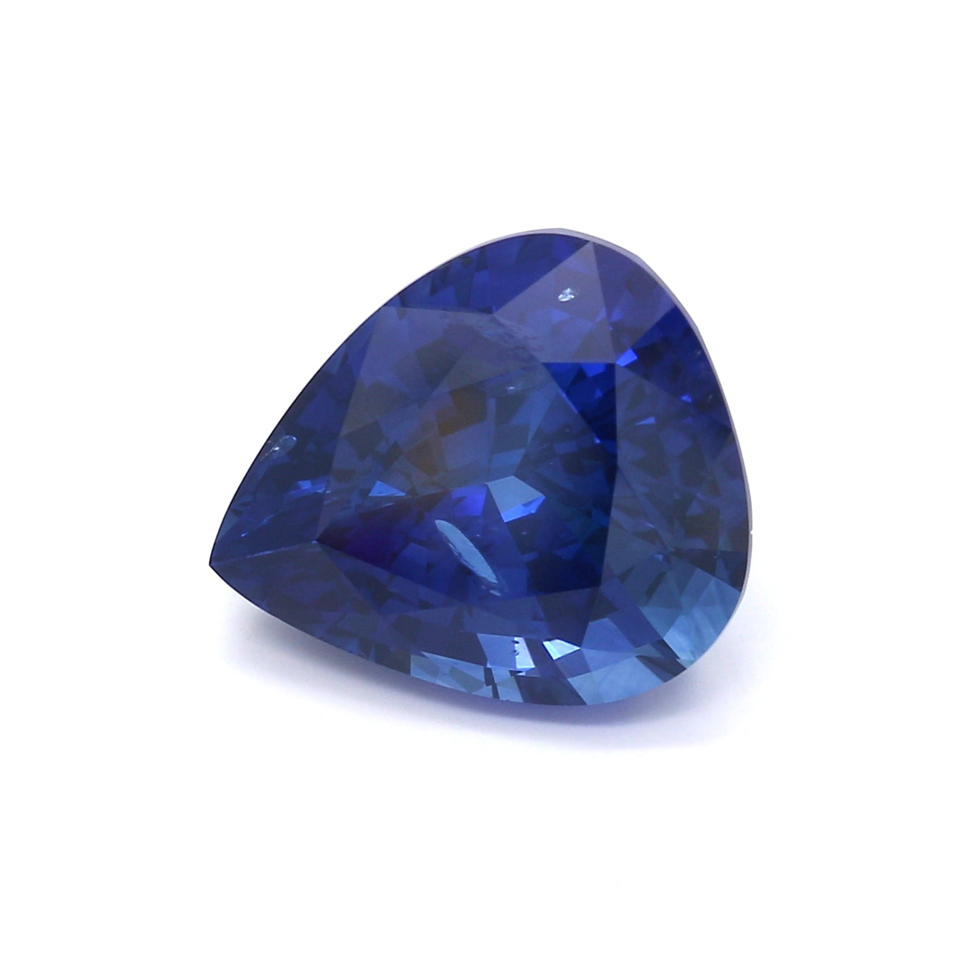 8.73ct Pear Shape Sapphire, Sri Lanka - 13.60 x 11.74 x 7.72mm