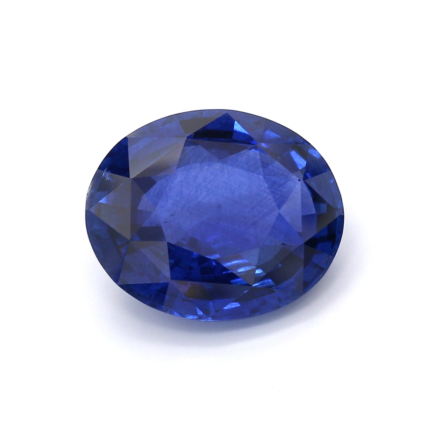 9.59ct Vivid, Royal Blue, Oval Sapphire, Sri Lanka - 14.17 x 12.23 x 6.45mm