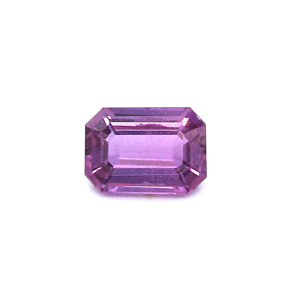 1.06ct Pinkish Purple, Octagon Sapphire, Heated, Madagascar - 7.01 x 5.04 x 2.78mm