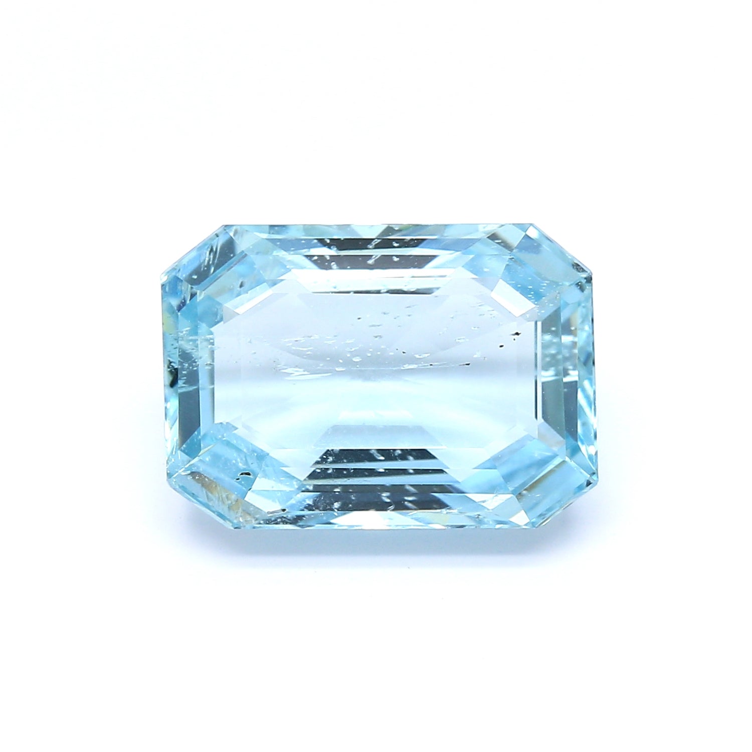 8.34ct Octagon Aquamarine, No Treatment - 14.87 x 10.53 x 6.91mm