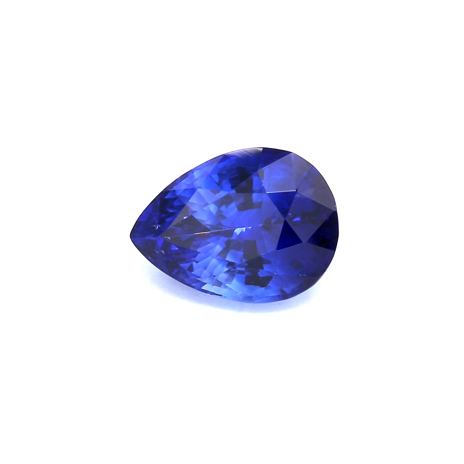 4.74ct Pear Shape Sapphire, Heated, Sri Lanka - 11.70 x 8.65 x 6.30mm