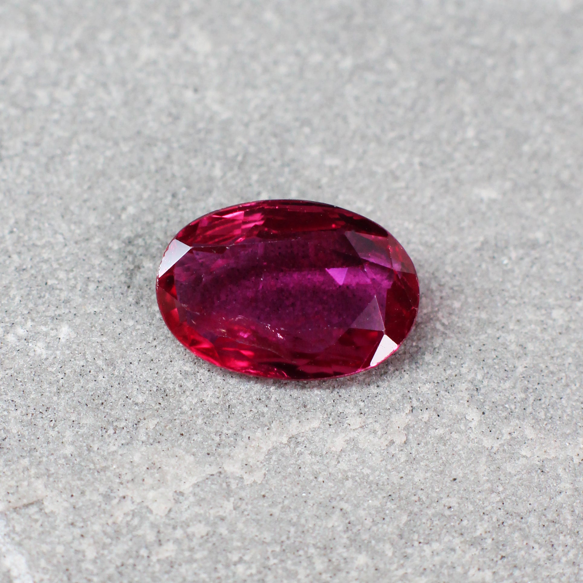 2.30ct Oval Ruby, Myanmar - 8.24 x 6.49 x 5.03mm
