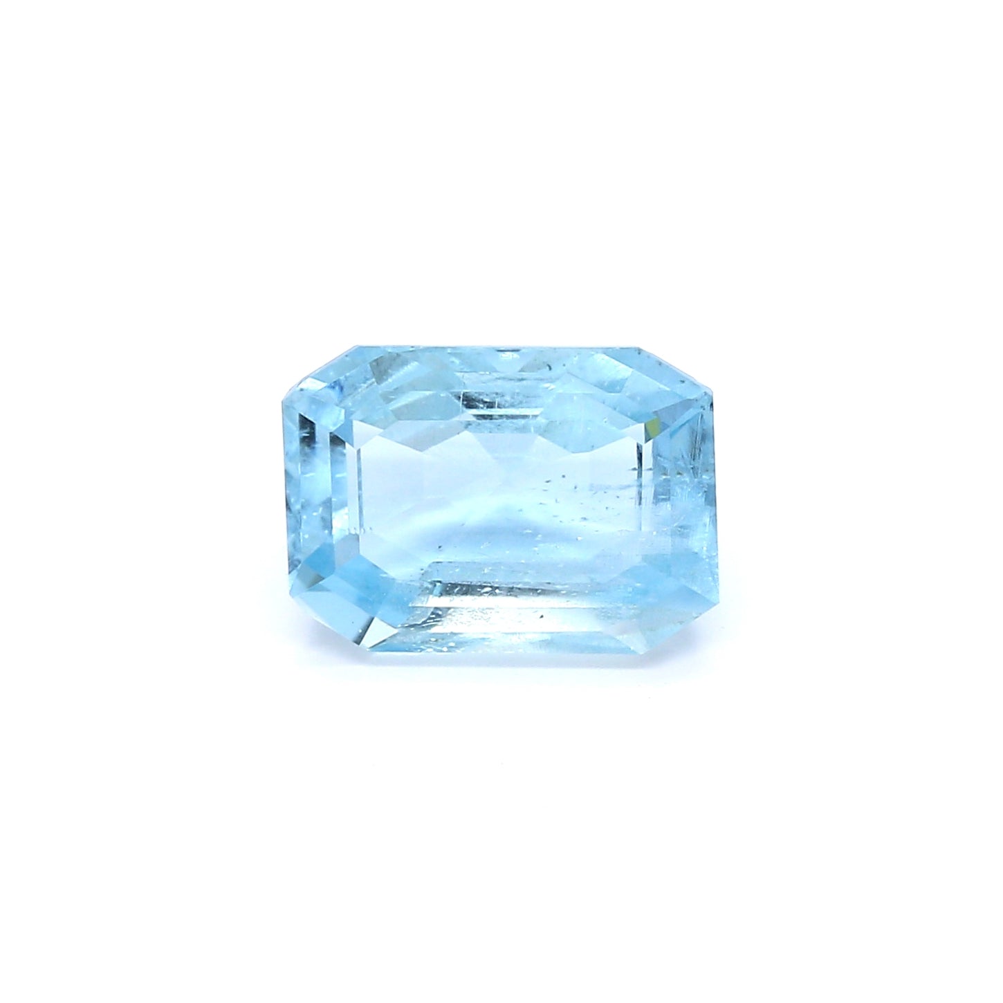 3.23ct Octagon Aquamarine, No Treatment - 10.82 x 7.76 x 4.78mm