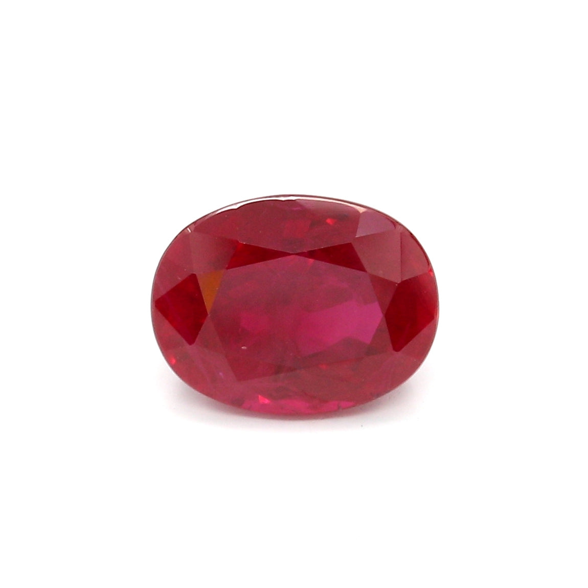 2.35ct Oval Ruby, H(b), Myanmar - 8.92 x 6.94 x 4.46mm