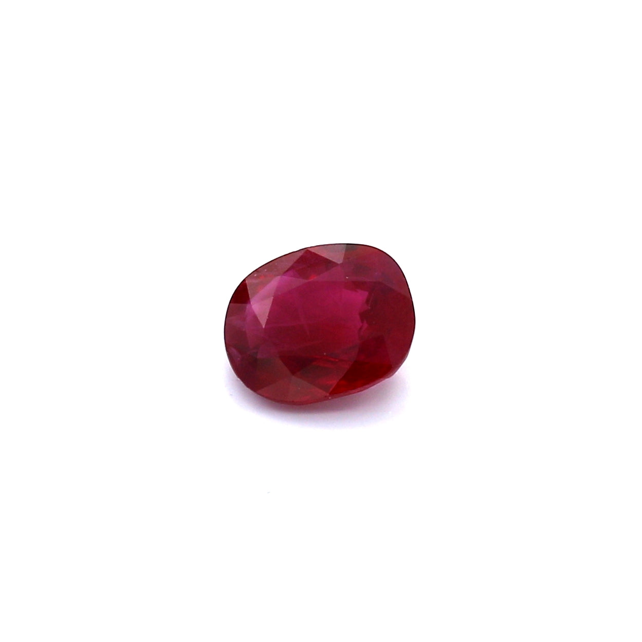 1.01ct Cushion Ruby, Heated, Myanmar - 6.60 x 5.50 x 2.88mm