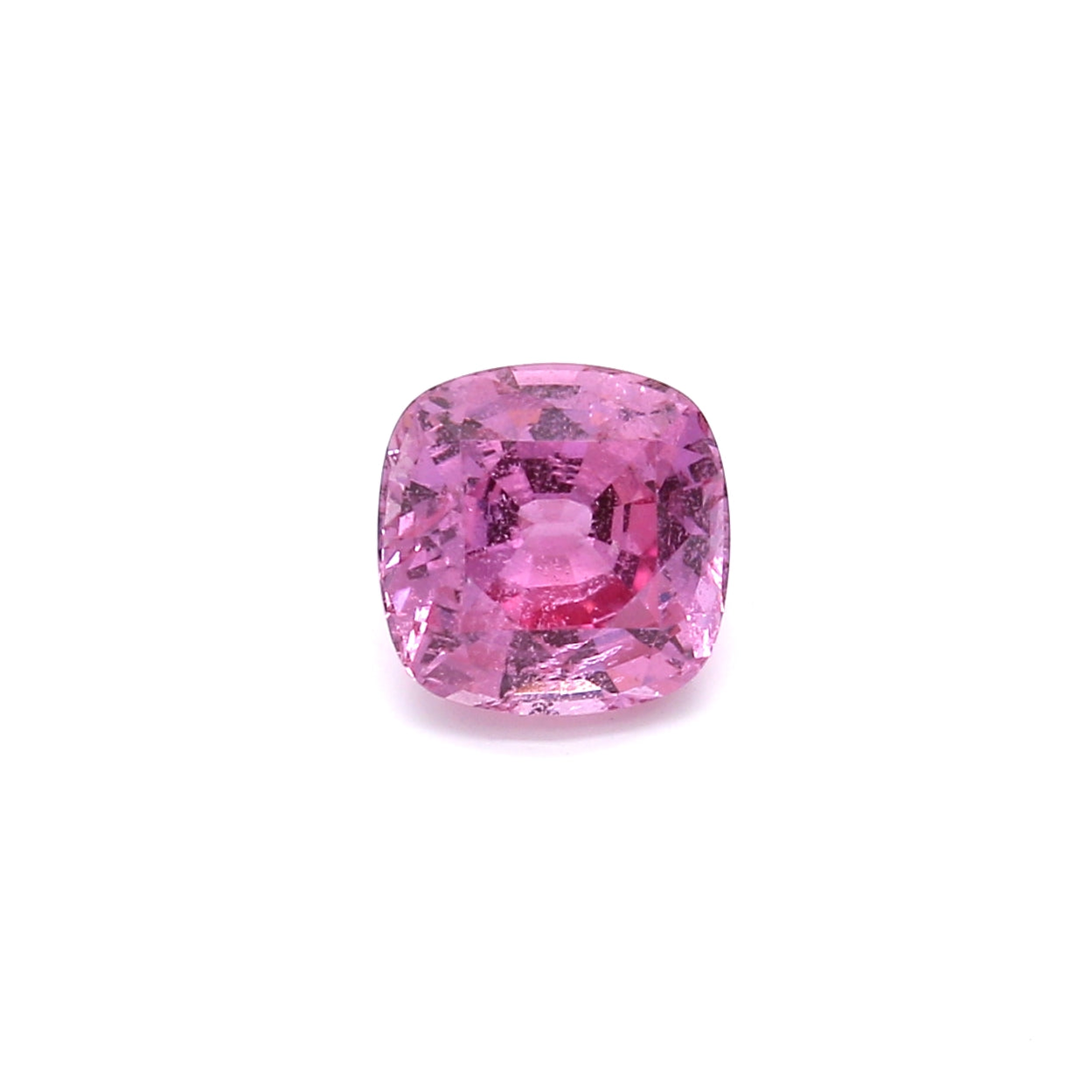 2.26ct Purplish Pink, Cushion Sapphire, Heated, Madagascar - 7.13 x 7.11 x 4.90mm