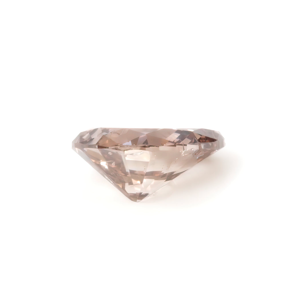 Colored Diamond, Pinkish Brown, Fancy Dark, VS2, Pear-shaped, Untreated
