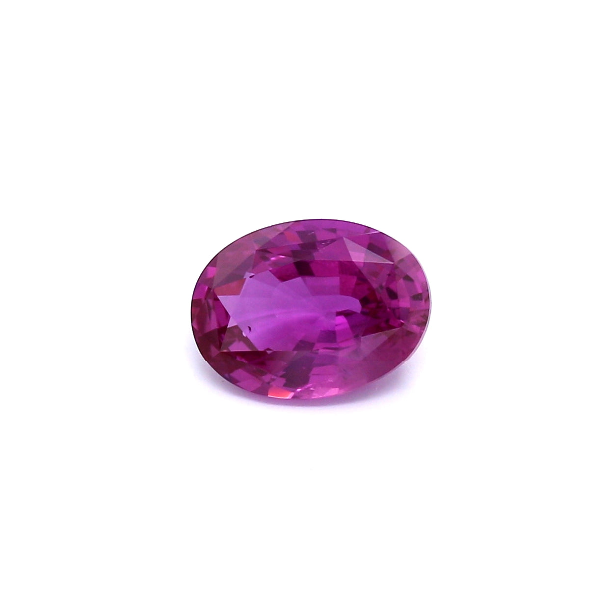1.70ct Purplish Pink, Oval Sapphire, Sri Lanka - 8.58 x 6.35 x 3.67mm