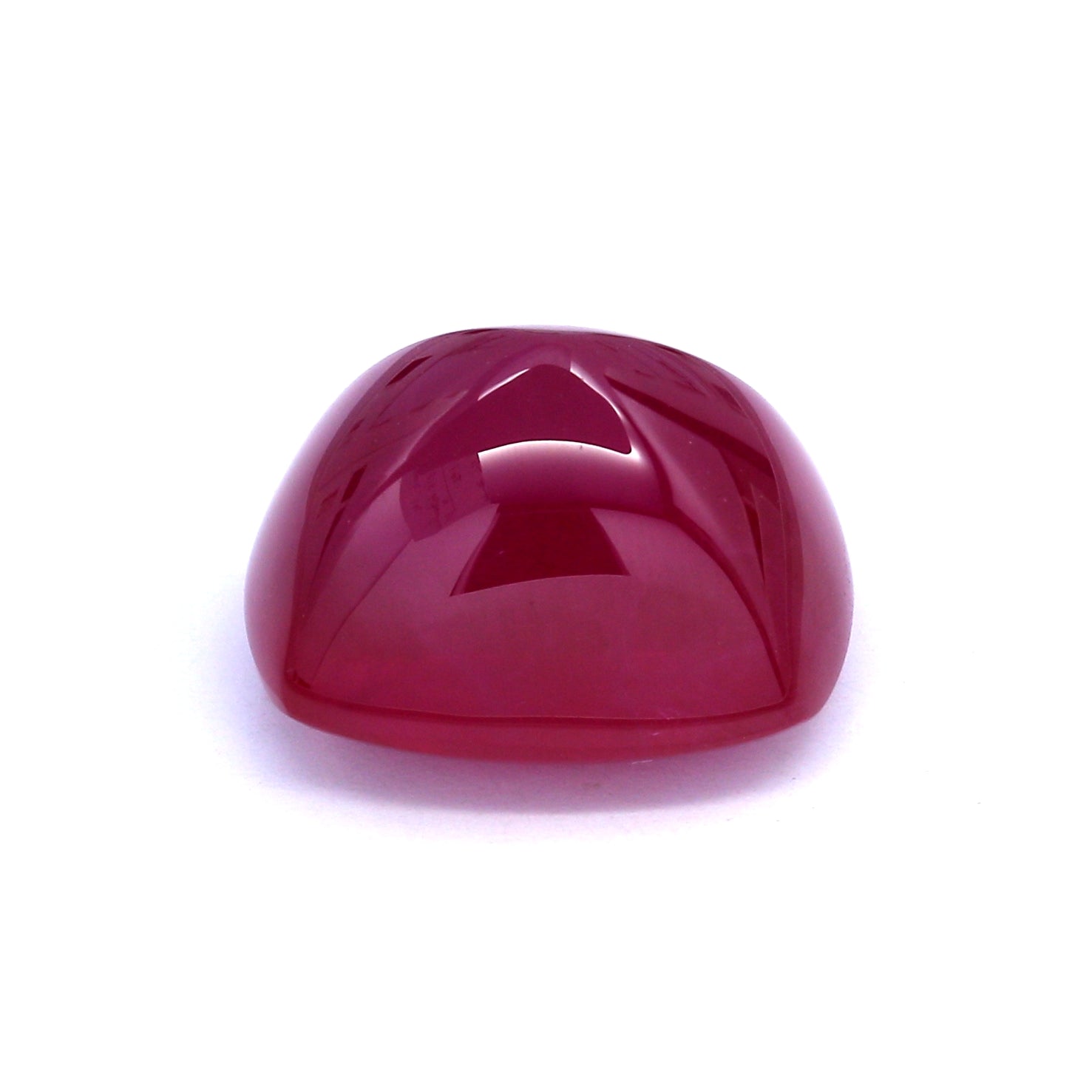 16.65ct Sugar Loaf Cabochon Ruby, Myanmar - 14.37 x 11.58 x 9.96mm