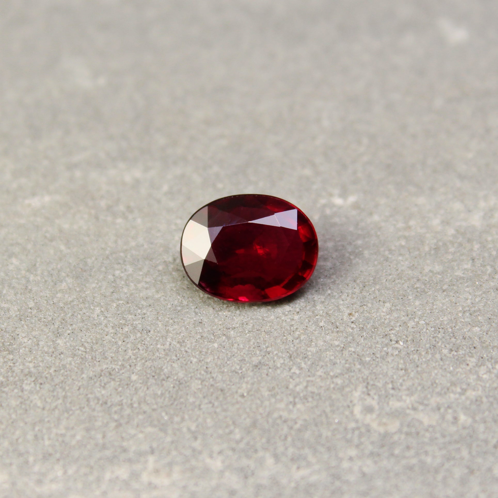 2.02ct Oval Ruby, Mozambique - 9.06 x 7.16 x 3.35mm