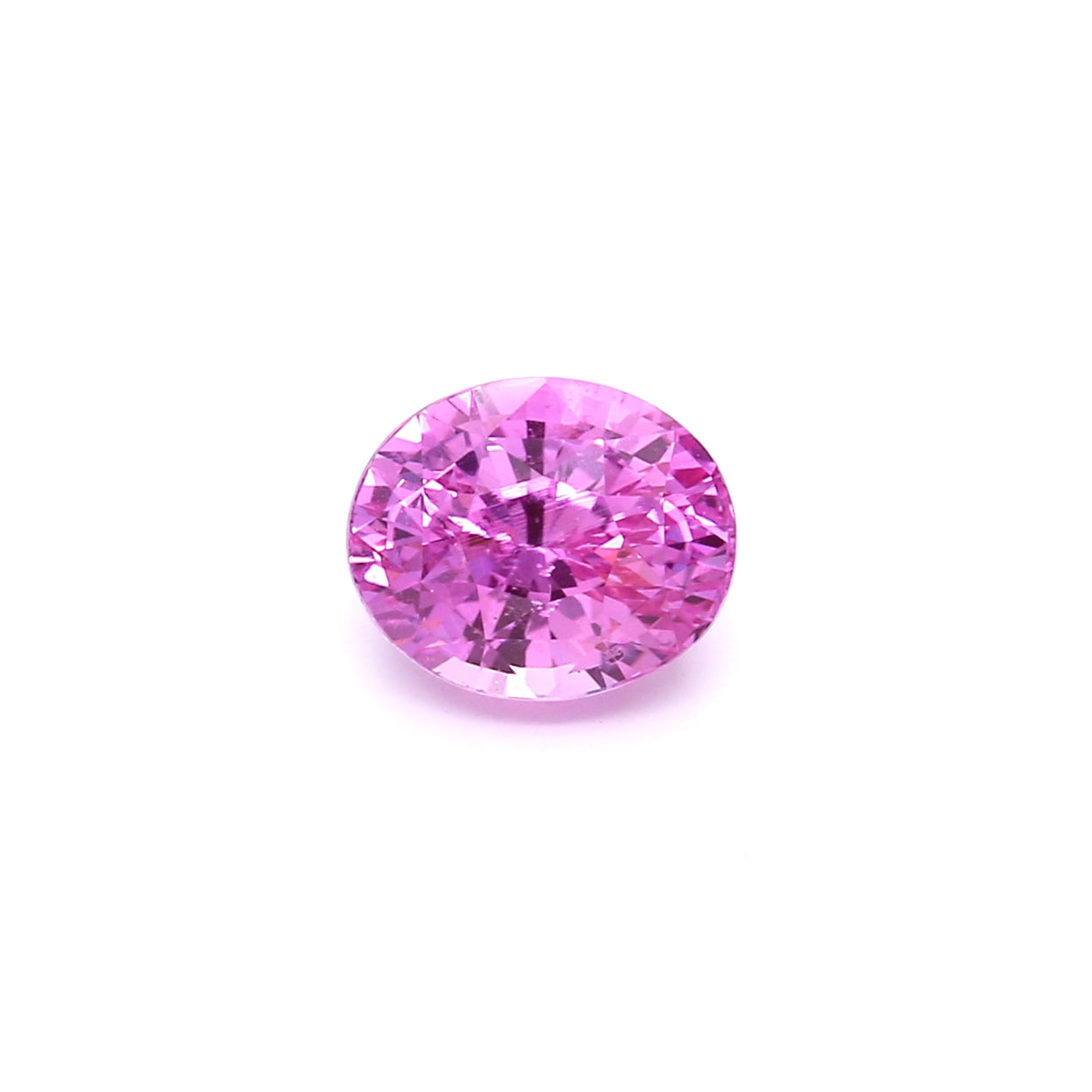 2.19ct Pink, Oval Sapphire, Madagascar - 7.83 x 6.56 x 5.18mm