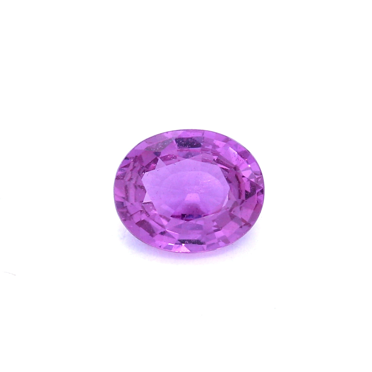 2.20ct Pinkish Purple, Oval Sapphire, Madagascar - 8.86 x 7.31 x 3.86mm