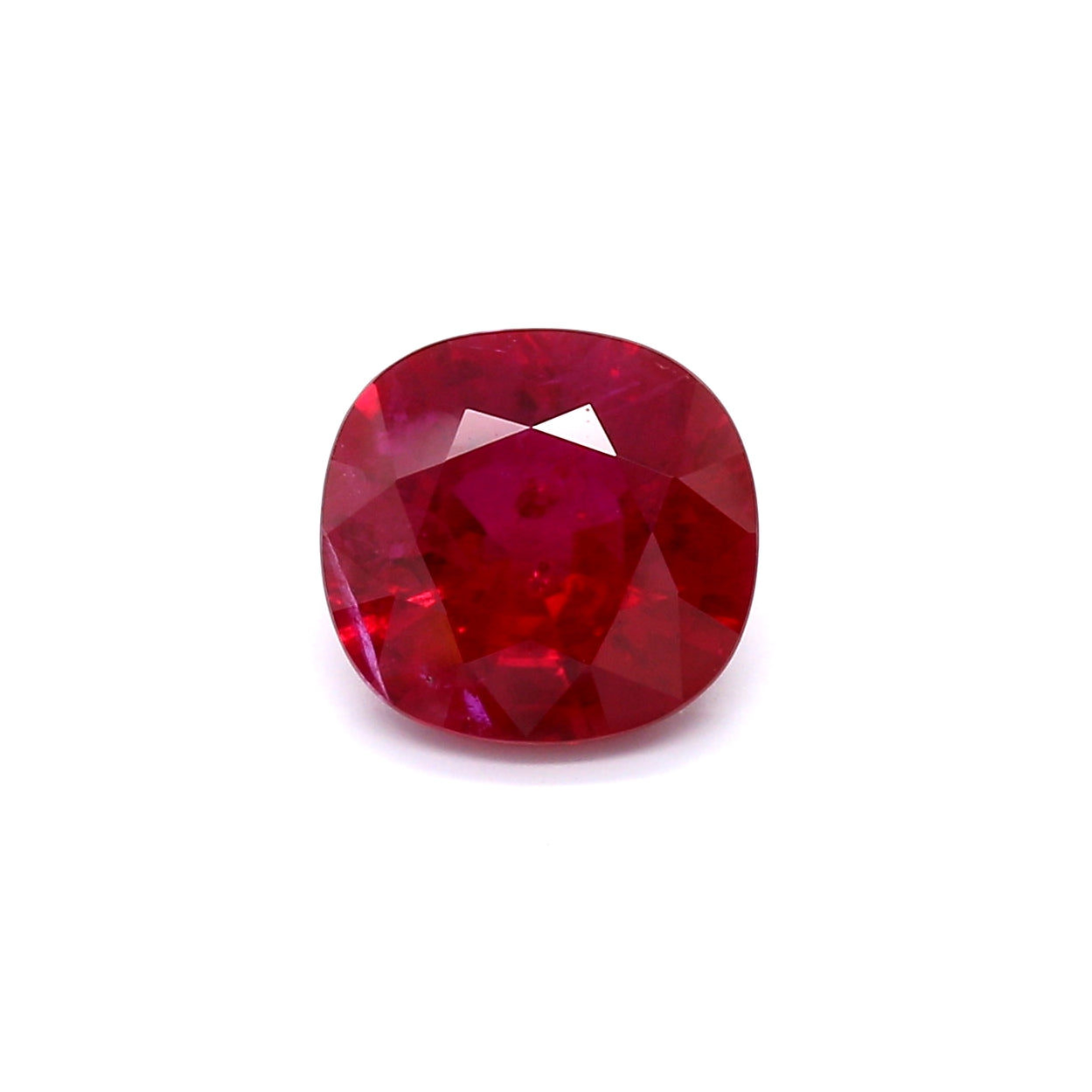 2.55ct Cushion Ruby, Myanmar - 8.72 x 8.33 x 4.38mm