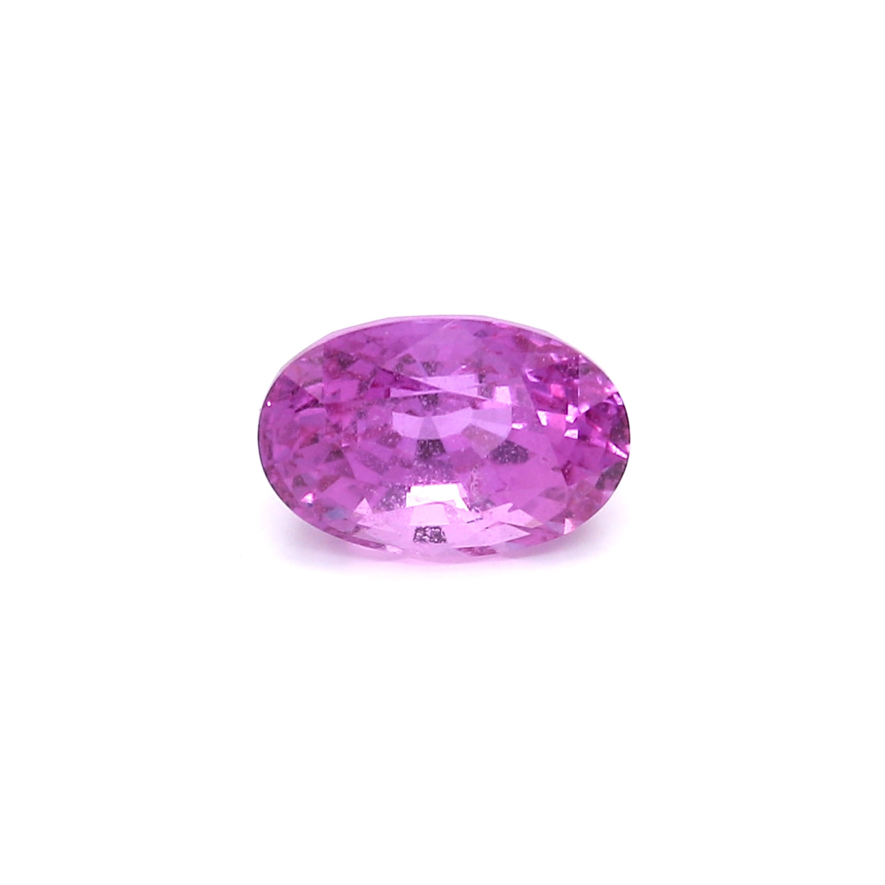 2.64ct Purplish Pink, Oval Sapphire, Madagascar - 9.21 x 6.09 x 5.58mm