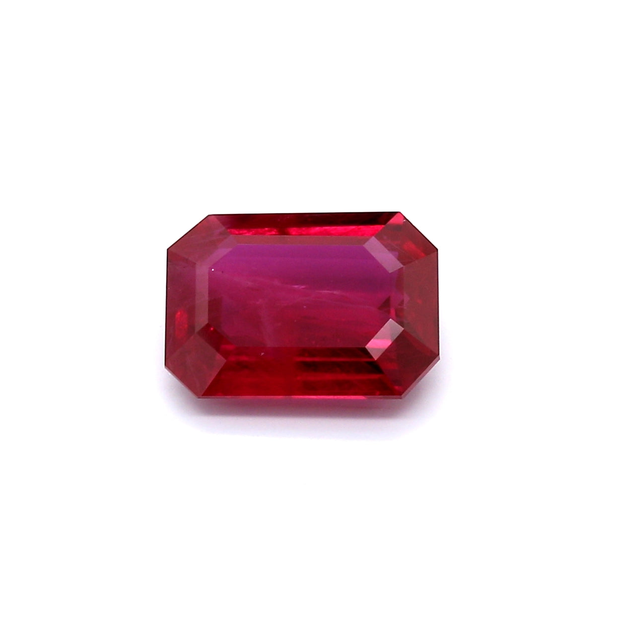 2.74ct Octagon Ruby, H(a), Thailand - 9.65 x 7.14 x 3.51mm
