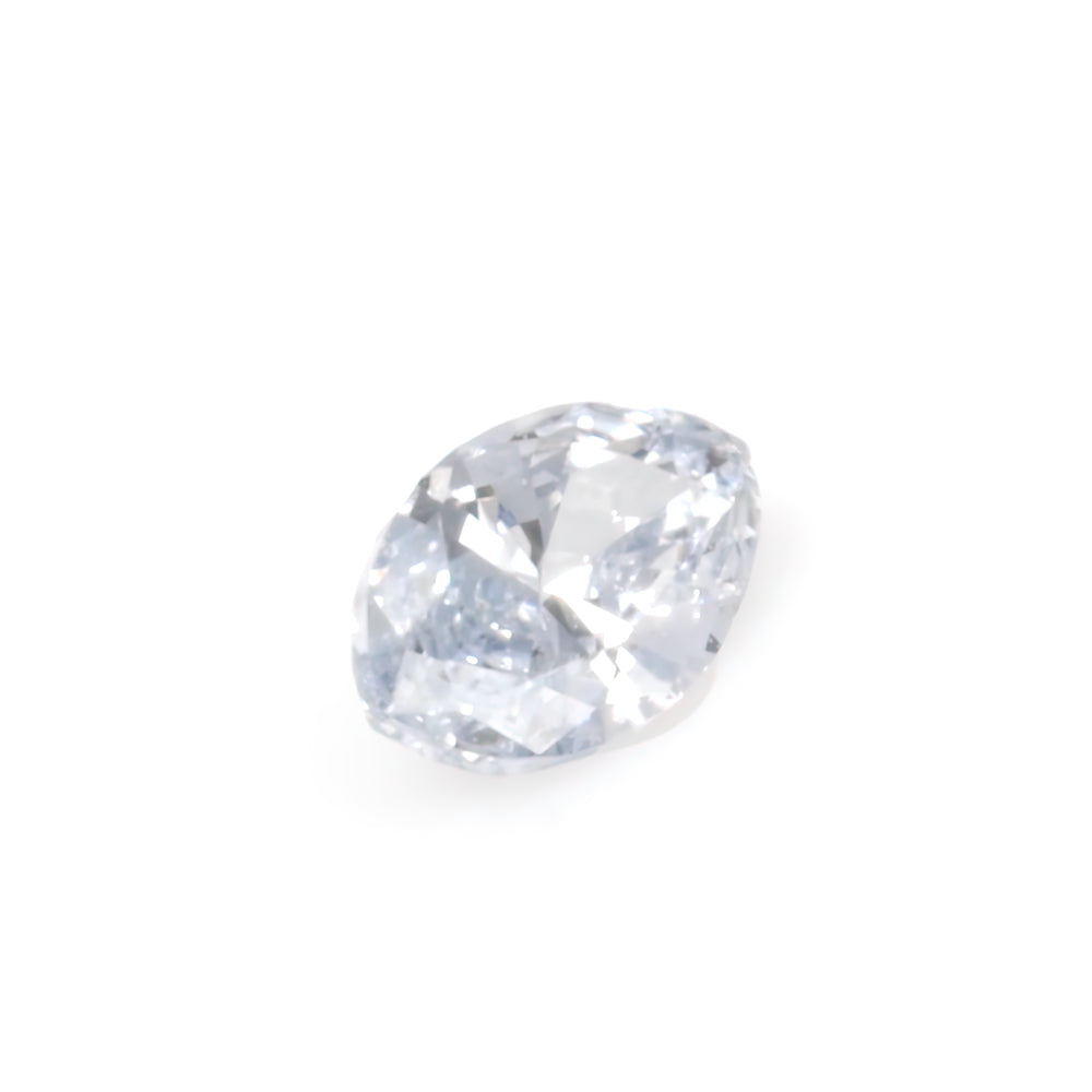 Colored Diamond, Blue, Light, SI2, Marquise, Untreated