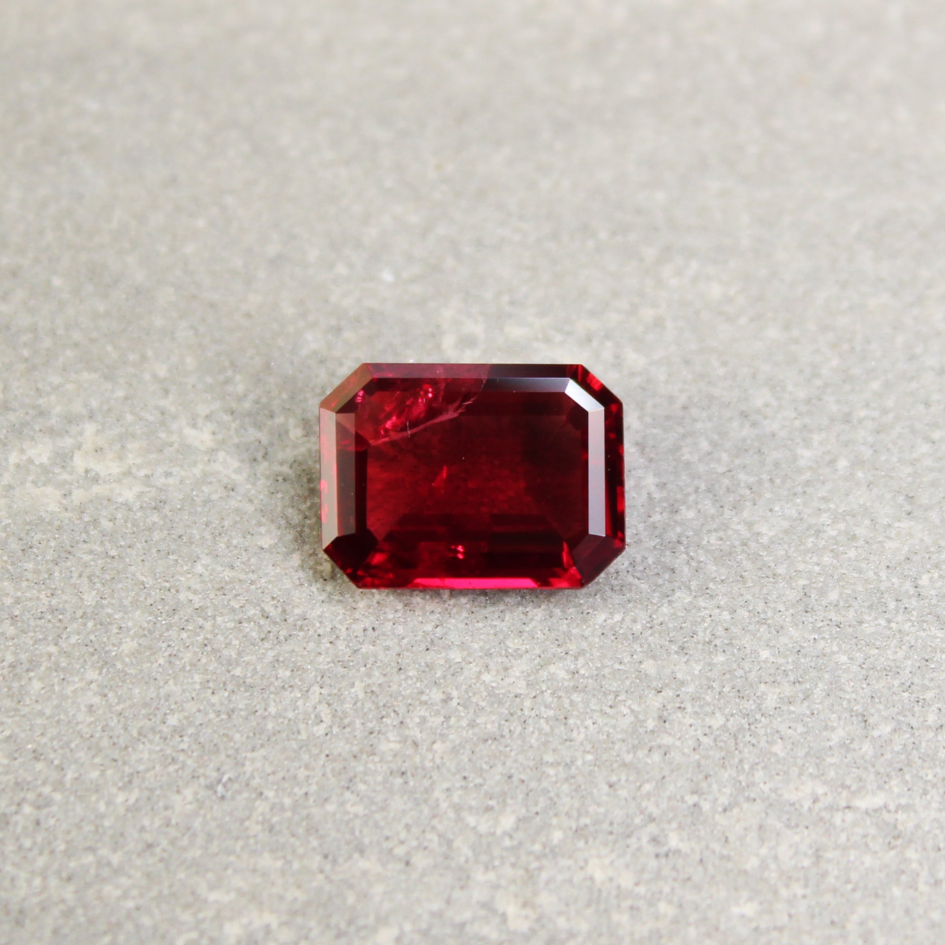 3.27ct Octagon Ruby, No Heat, East Africa - 10.67 x 8.02 x 3.49mm