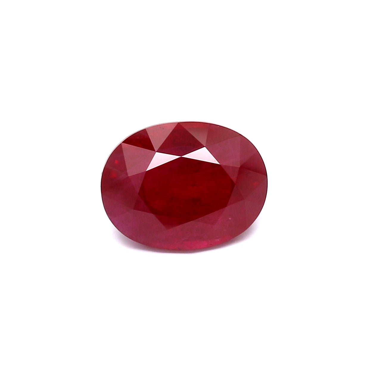 3.29ct Oval Ruby, Myanmar - 9.79 x 7.52 x 5.22mm