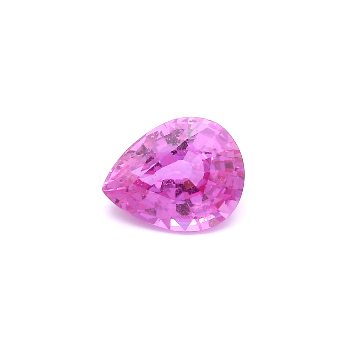 2.07ct Pink, Pear Shape Sapphire, Heated, Unknown 8.87 x 7.06 x 4.36mm