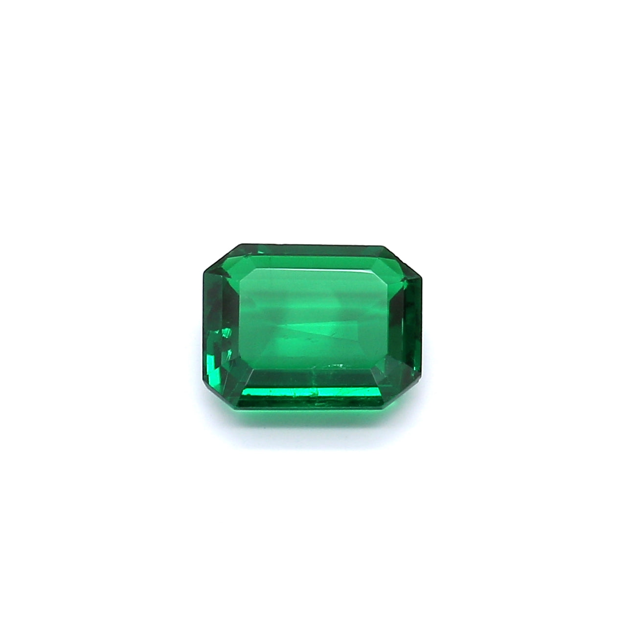1.27ct Bluish Green, Octagon Emerald, Oiled - 7.93 x 6.70 x 2.83mm