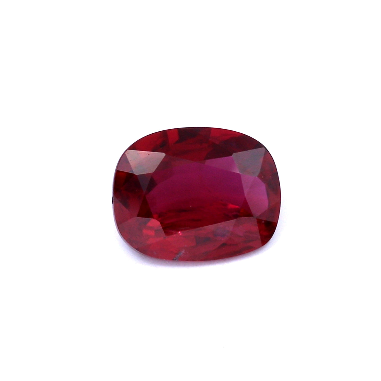 2.91ct Cushion Ruby, H(b), Thailand - 10.03 x 7.99 x 3.86mm